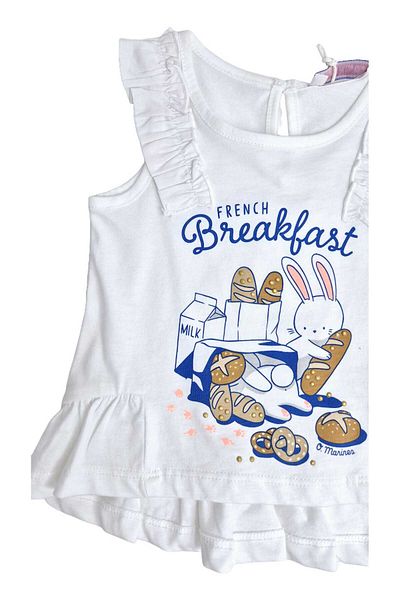 ORIGINAL MARINES Sleeveless T-shirt COTTON
