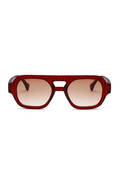 Toz Vintage Gravina Red Vintage & Retro Unisex Sunglasses
