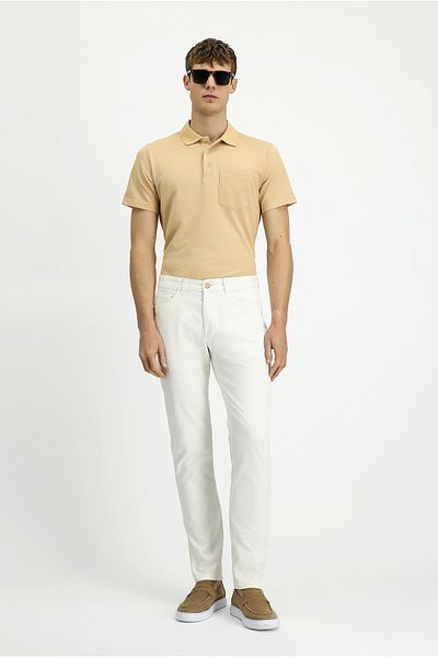 Kiğılı Regular Fit Lycra Canvas / Chino Pants