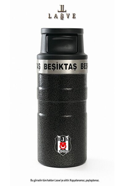 Beşiktaş YENİ SEZON ÇELİK TERMOS MUG PUSH KAPAK 350ML