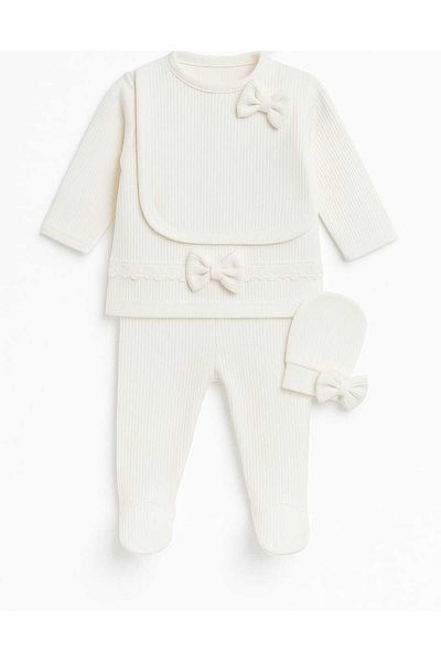 Sema Baby Reported Bow Set of 5 White