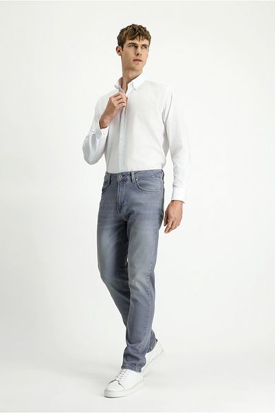 Kiğılı Regular Fit Lycra Denim Trousers