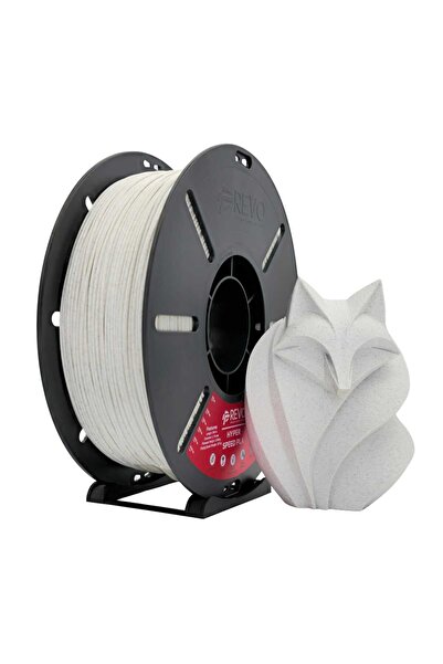 REVO Filament Hyper speed PLA 3D yazıcı 1.75mm 1kg Mermer beyaz