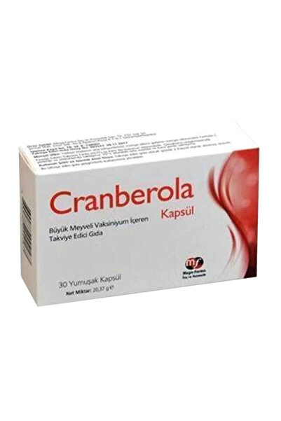MEGA Farma Cranberola 30 Yumuşak Kapsül