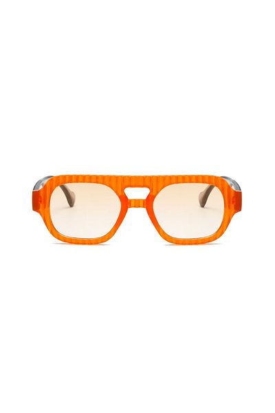 Toz Vintage Gravina Orange Vintage & Retro Unisex Sunglasses