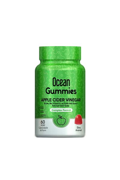 Orzax Ocean Gummies Apple Cider Vinegar Food Supplement 60 Pieces Chewable Form