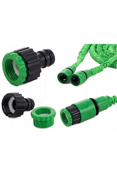 divendi-ro Watering can with integrated extension hose 20-60 m - Green