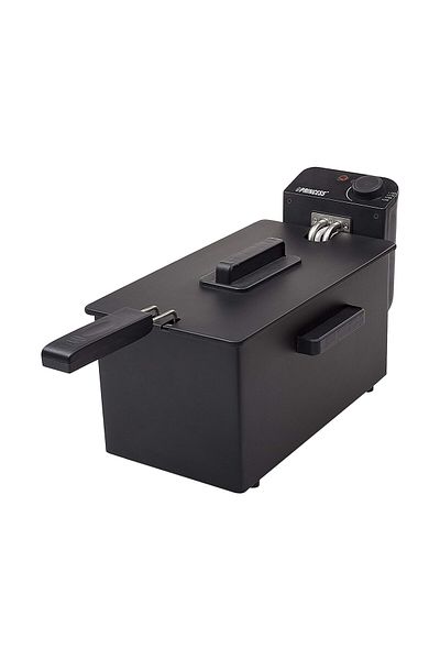 PRİNCESS Friteuză electrică de 2000 W, 3 L, neagră