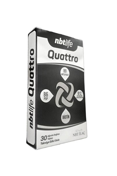 Nbt İlaç NBT Life Quattro Tablet 30'lu