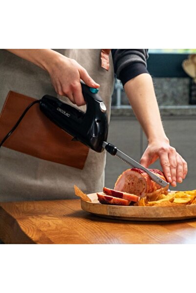 CECOTEC Electric Knife, 3183, 150W, Stainless Steel Blades, Black