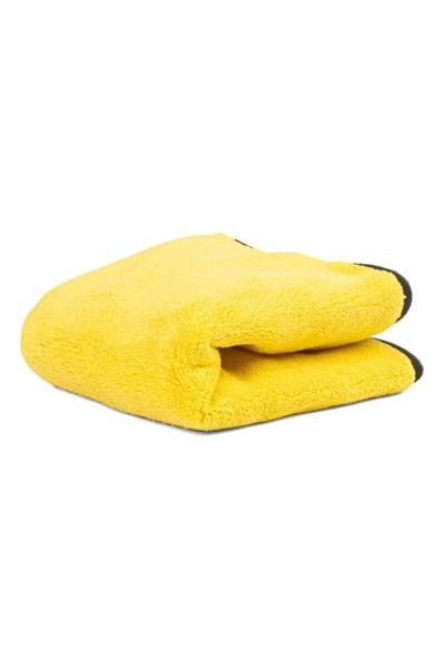 AMIO Lavetă auto din microfibră pentru lustruit 40 cm x 60 cm, galben și gri, 950 g/m²
