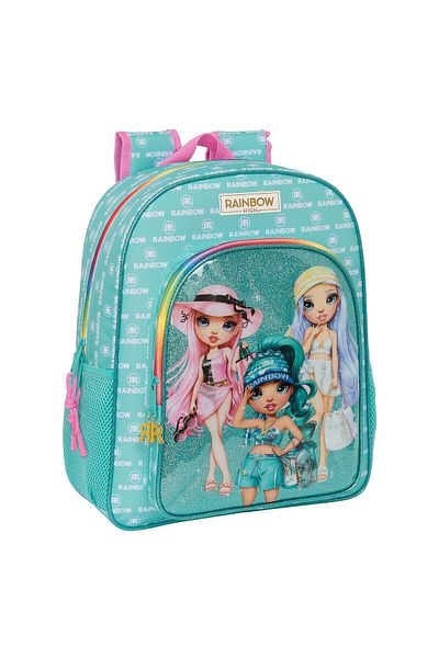 Rainbow High Paradise Turquoise School Backpack 32x38x12 cm