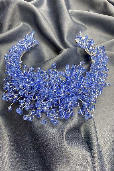 Hayalperest boncuk Pollux Crystal Stone Henna and Bridal Crown