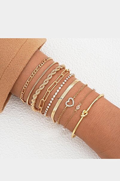 Chiccy مجموعة أساور وأساور متعددة الأنماط