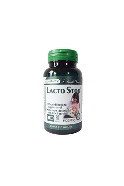medicat Supliment alimentar, Medica, Lacto Stop, 60 capsule