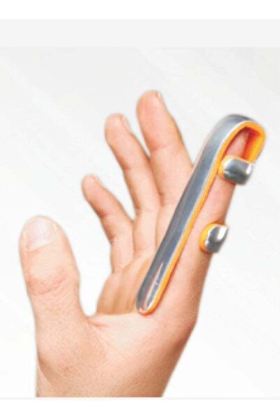 Aidplus جبيرة البيسبول (كبيرة) - جبيرة قابلة للتعديل ومريحة لإصابات الأصابع