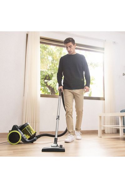 CECOTEC Popstar Ultimate 4000 Bagless Vacuum, 800 W, 3.5 L, Black-Green