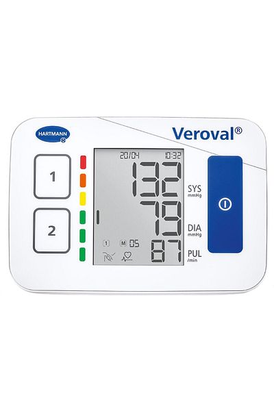 Hartmann Veroval Compact Arm Blood Pressure Monitor, Large Display