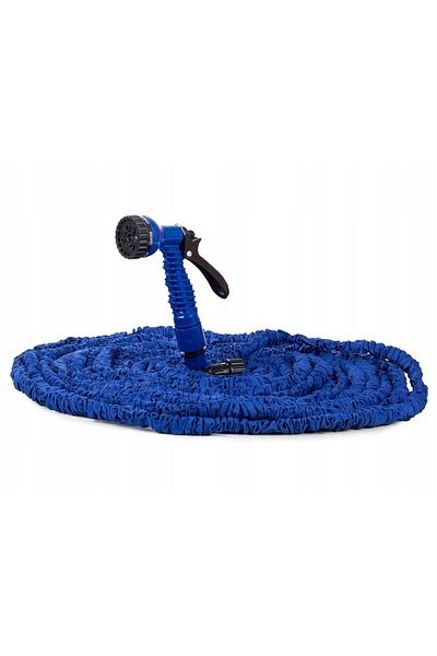 divendi-ro Sprinkler with integrated extension hose 15-45 m - Blue/Black
