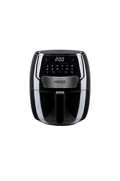 HAEGER AF-D37.003A Friteuză fără ulei, 1500 W, 3,7 L, neagră