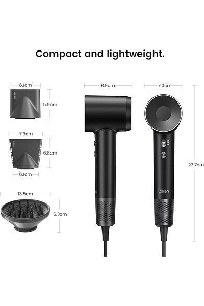 Laifen Swift Special High Speed Hair Dryer in Black