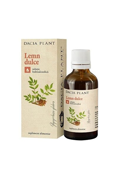 Dacia Plant Tinctură de lemn dulce, plantă Dacia, 50 ml