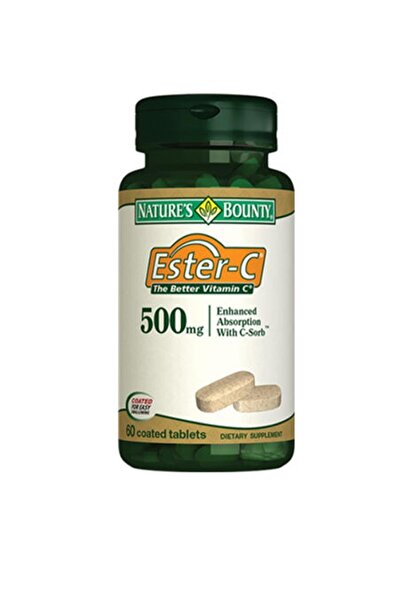 Nature's Bounty Natures Bounty Ester-C 500 mg Takviye Edici Gıda 60 Tablet