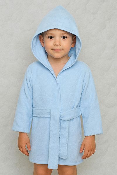 minikiss Halat de baie pentru baieti 100% bumbac