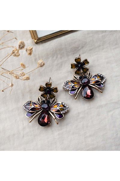 MOONGLOW ACCESSORIES Ladybug Earrings