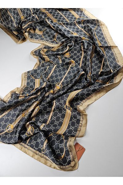 Webinay Home G Pattern Voile Silk Shawl Belt Pattern New Season Shawl Scrafs