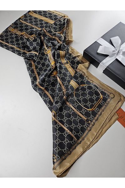 Webinay Home G Pattern Voile Silk Shawl Belt Pattern New Season Shawl Scrafs