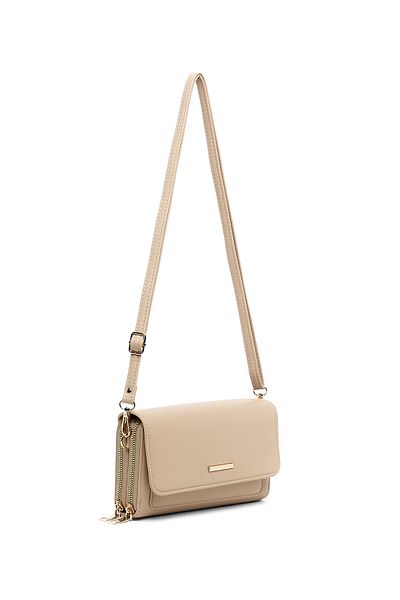 R&B Beige LADIES SLING BAG