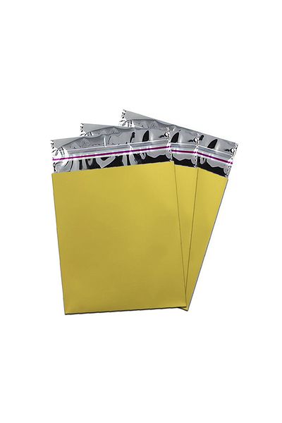 ALPJOY Metallized Bag Luxury 50Pcs 30X45 Gold