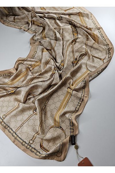 Webinay Home G Pattern Voile Silk Shawl Belt Pattern New Season Shawl Scrafs