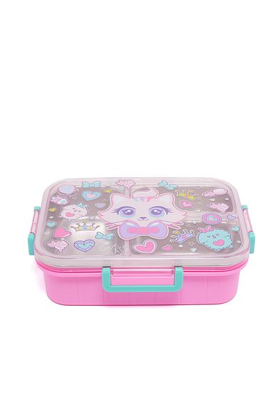 R&B Dark Pink Girls Lunch Box