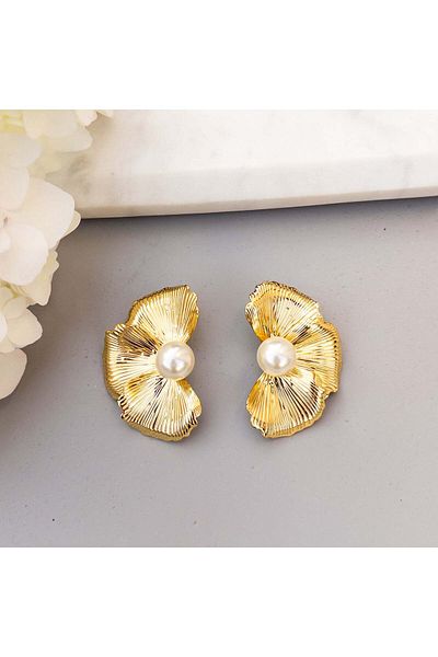 MOONGLOW ACCESSORIES Lotus Earrings