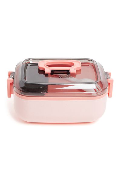 R&B Pink School Lunch Box