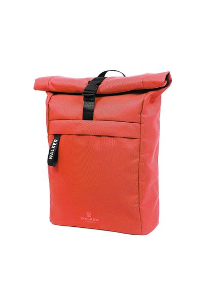 walker Rucsac Classic Roll Top Flame, By Schneiders, 29 X 40 X 15 Cm, 20-23 L, Rosu