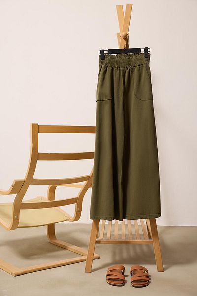 Touché Privé 100% Cotton Wide Leg Pants