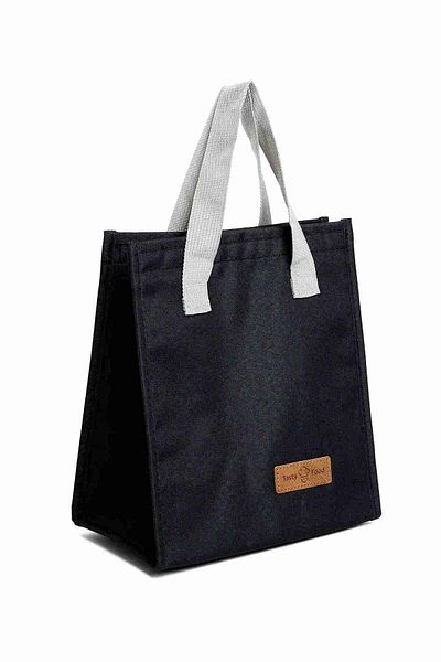 R&B Black LUNCH BAG