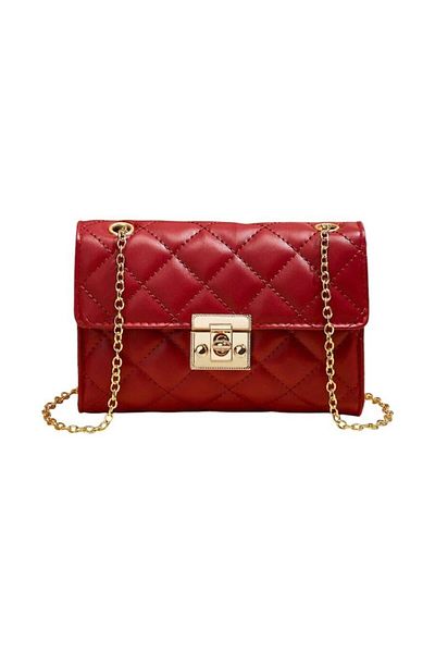 OEM Mini quilted shoulder bag - Red