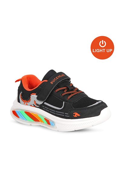 BUCKHEAD 3043 Rex Illuminated-Anatomical Male Child. Ayk. Black-Orange