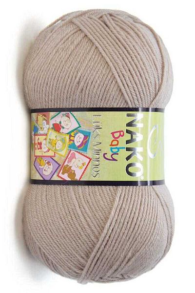 NAKO Luxury Minnoş Hand Knitted Yarn 1199 Paper Bag