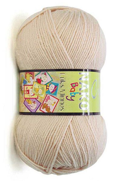 NAKO Luxury Minnoş Hand Knitting Yarn 219 Camel Hair