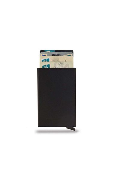 OEM Metal Card Wallet, Black