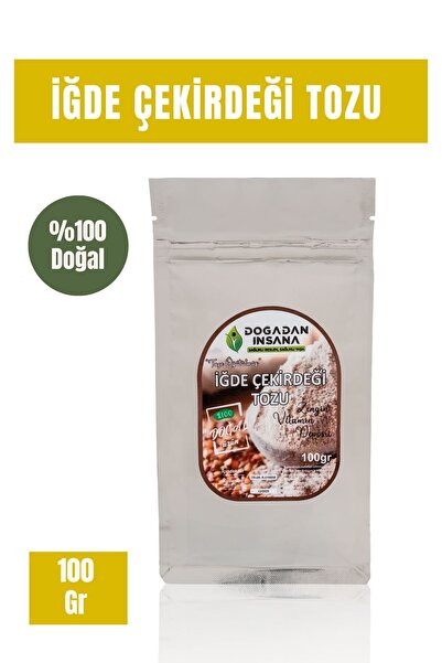 dis doğadan insana sağlıklı beslen sağlıklı yaşa İğde Ve Çekirdeği Tozu (İğde Unu) % 100 Doğal Taze Öğütülür 100 gr