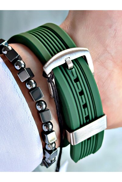 Ferrucci Original Design Watch with Functional Silicone Cord Men's Wristwatch Bracelet Gift