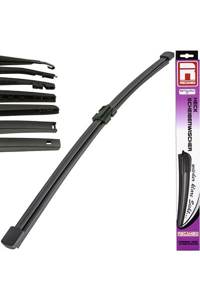 Recambo Set of 2 premium wiper blades for Renault Megane 4, IV all models from 2016 - 600/450 mm