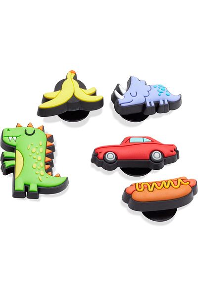 Crocs Jibbitz Young Boy Cartoon Accessory 5 Bucati -