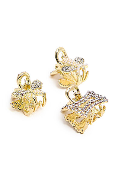 R&B مخلب شعر للسيدات PO3 أبيض